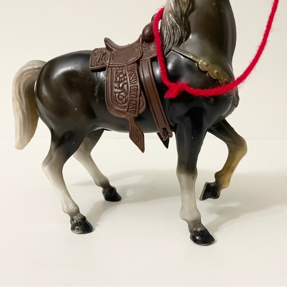 Vintage WS Horse Plastic Toy 7” Tall Hong Kong - Picture 8 of 16